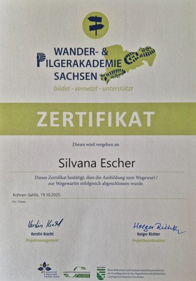 Ausbildung zur Wegewartin Wegewartin